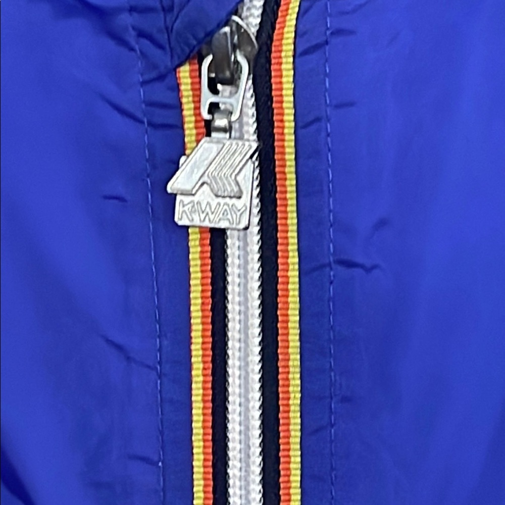 K-Way Kids Raincoat / Shell - Blue & Navy